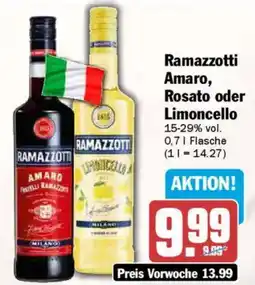 AEZ Ramazzotti Amaro, Rosato oder Limoncello Angebot