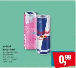 Markant Red Bull Energy Drink Angebot