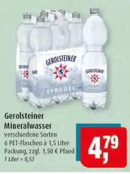 Markant Gerolsteiner Angebot