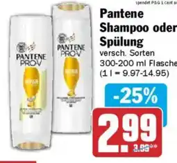 AEZ Pantene Shampoo oder Spülung Angebot