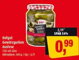 Markant Hofgut Gewürzgurken Auslese Angebot