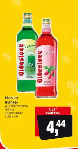 Markant Oldesloer Fruchtige Angebot