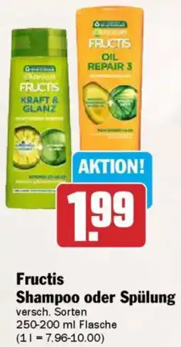 AEZ Fructis Shampoo oder Spülung Angebot