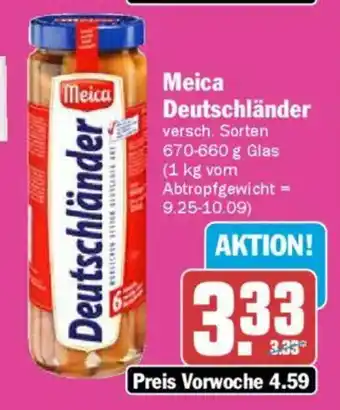 AEZ Meica Deutschländer Angebot