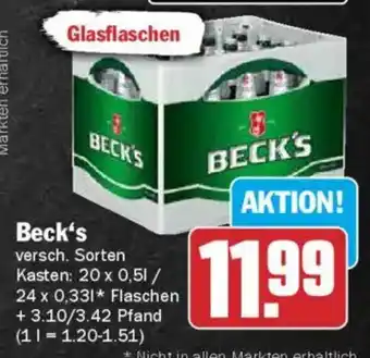 AEZ Beck's Angebot