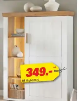 Höffner Uno Möbel Highboard Angebot