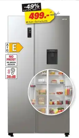 Höffner Gorenje Side By Kühl-/Gefrierkombination NRR9185EAXLWD Angebot