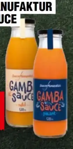 Handelshof Saucenmanufaktur Gamba Saucen Angebot