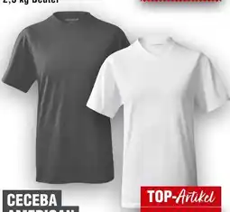 Handelshof Ceceba Herren American T-Shirts Angebot