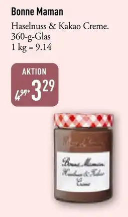Galeria Markthalle Bonne Maman Haselnuss & Kakao Creme. Angebot