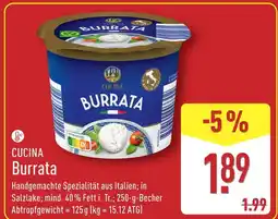 Aldi Nord Cucina burrata Angebot