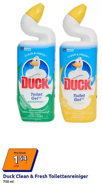 Action Duck Clean & Fresh Toilettenreiniger Angebot