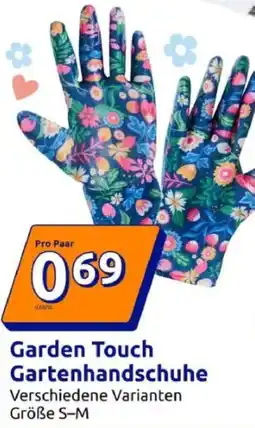 Action Garden Touch Gartenhandschuhe Angebot