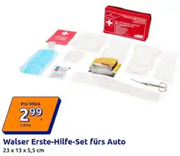 Action Walser Erste-Hilfe-Set fürs Auto Angebot
