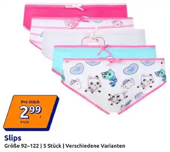 Action Slips Angebot