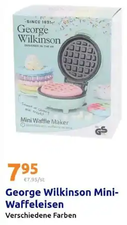 Action George Wilkinson Mini Waffeleisen Angebot