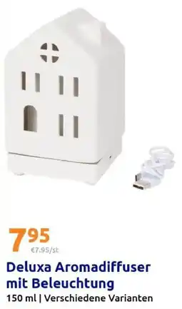Action Deluxa Aromadiffuser mit Beleuchtung Angebot