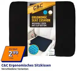 Action C&C Ergonomisches Sitzkissen Angebot
