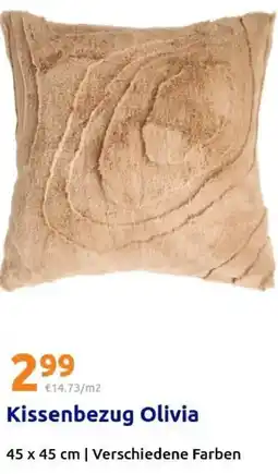 Action Kissenbezug Olivia Angebot