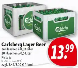 Nah & Frisch Carlsberg Lager Beer Angebot