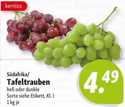 Nah & Frisch Tafeltrauben Angebot