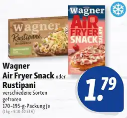 Nah & Frisch Wagner Air Fryer Snack oder Rustipani Angebot