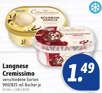 Nah & Frisch Langnese Cremissimo Angebot