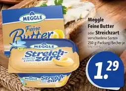 Nah & Frisch Meggle Feine Butter oder Streichzart Angebot