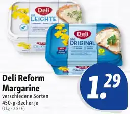 Nah & Frisch Deli Reform Margarine Angebot