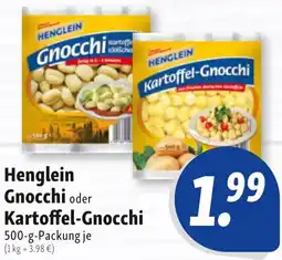 Nah & Frisch Henglein Gnocchi oder Kartoffel-Gnocchi Angebot