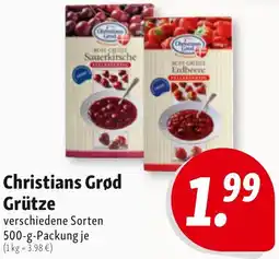 Nah & Frisch Christians Grød Grütze Angebot