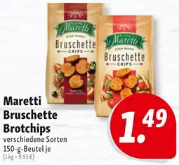 Nah & Frisch Maretti Bruschette Brotchips Angebot