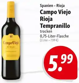 Nah & Frisch Campo Viejo Rioja Tempranillo Angebot