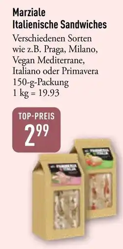 Galeria Markthalle Marziale Italienische Sandwiches Angebot