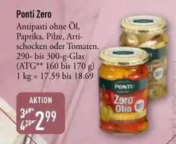 Galeria Markthalle Ponti Zero Antipasti Angebot