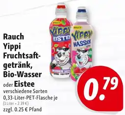 Nah & Frisch Rauch Yippi Fruchtsaftgetränk, Bio-Wasser oder Eistee Angebot