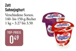 Galeria Markthalle Zott Sahnejoghurt Angebot