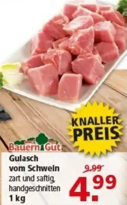Multi Markt Bauern Gut Gulasch vom Schwein Angebot