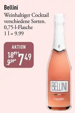 Galeria Markthalle Bellini Weinhaltiger Cocktail Angebot