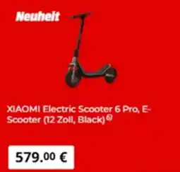 MediaMarkt XIAOMI Electric Scooter 6 Pro, E- Scooter (12 Zoll, Black) 6) Angebot
