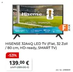 MediaMarkt HISENSE 32A4Q LED TV Angebot