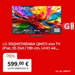 MediaMarkt LG 55QNED93A6A QNED evo TV Angebot