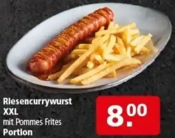 Multi Markt Riesencurrywurst XXL Angebot