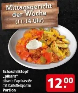 Multi Markt Schaschliktopf „pikant" Angebot