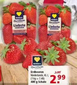 Multi Markt EDEKA Herzstücke Erdbeeren Angebot