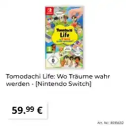 MediaMarkt Tomodachi Life: Wo Träume wahr werden - [Nintendo Switch] Angebot