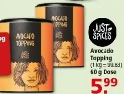 Multi Markt JUST SPICES Avocado Topping Angebot
