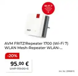 MediaMarkt AVM FRITZ!Repeater 1700 (Wi-Fi 7) WLAN Mesh-Repeater Angebot