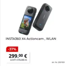 MediaMarkt INSTA360 X4 Actioncam, WLAN Angebot