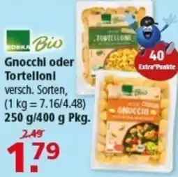 Multi Markt EDEKA Bio Gnocchi oder Tortelloni Angebot